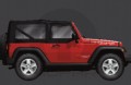 Soft Top Kit-Black, Standard Fabric