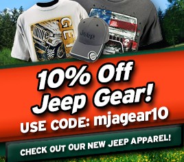 Jeep Gear - Save 10%